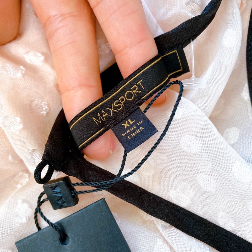 🖤 MAXSPORT ROSE DUST/BLACK RUFFLE DRESS! - Picture 10 of 16